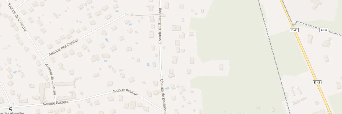 Plan du 53 Che de Bazemont à Maule