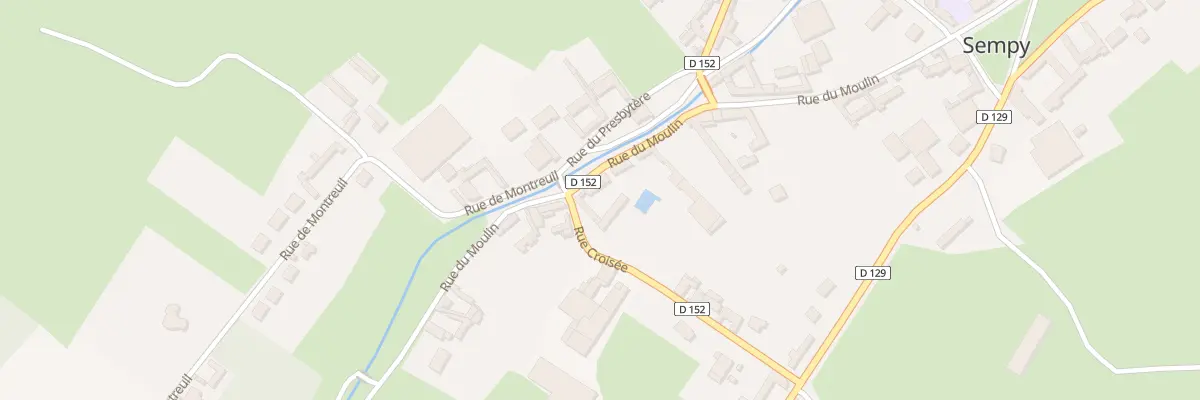 Plan du 23 Rue du Moulin à Sempy