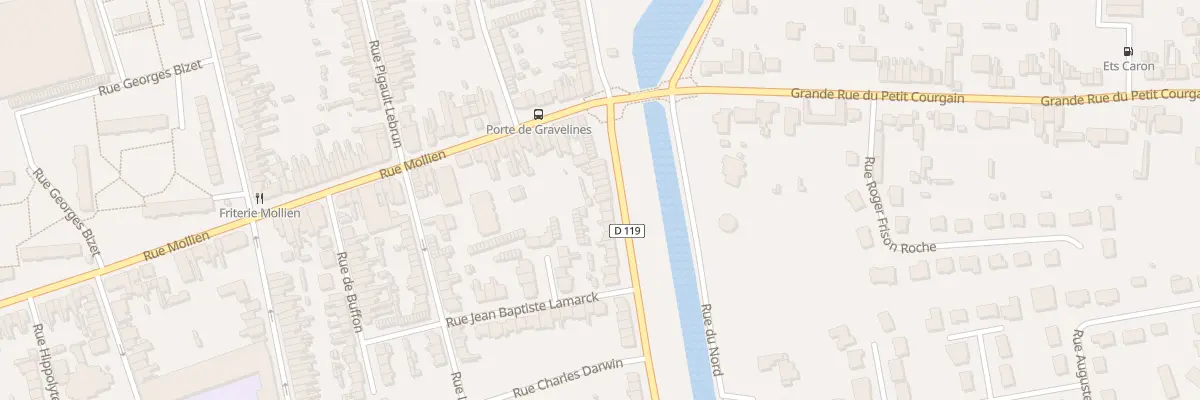 Plan du 18 Rue de Phalsbourg à Calais