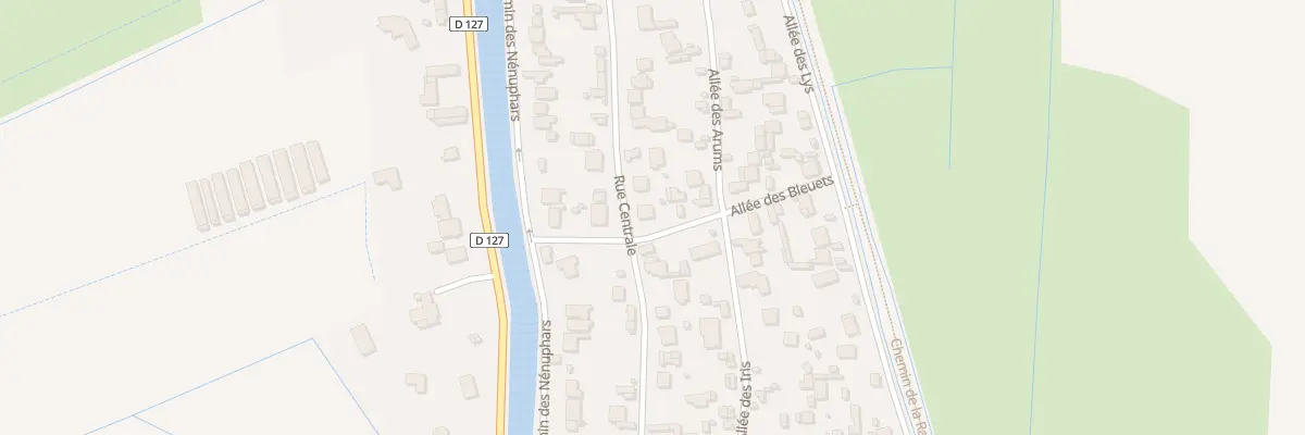 Plan du 519 Rue Centrale à Coulogne