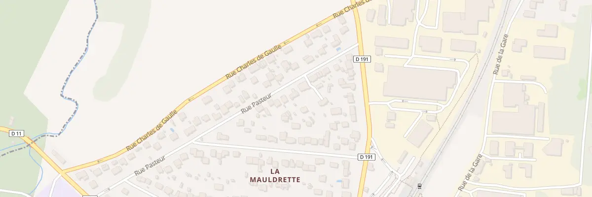 Plan du 7 Rue Pasteur à Villiers-Saint-Frédéric