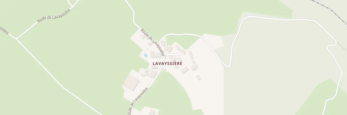 Plan du 5043 Lavayssiere à Belmont-Bretenoux