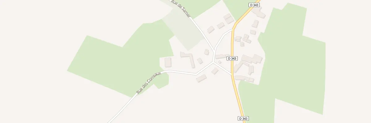 Plan du 8 Rue des Correaux à Zoteux