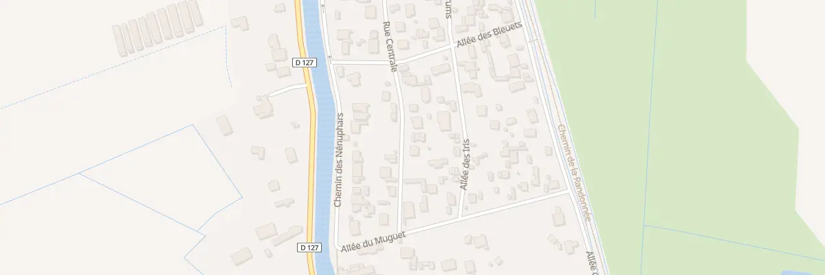 Plan du 605 Rue Centrale à Coulogne