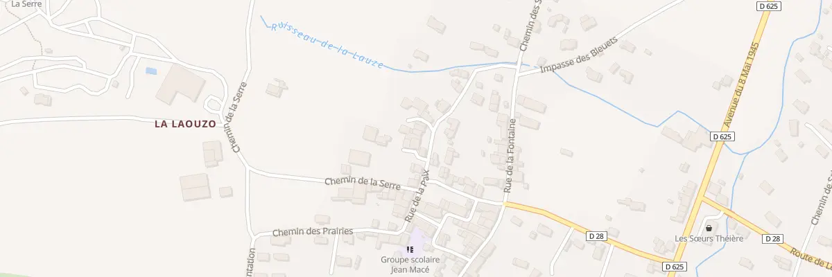 Plan du 6 Rue de la Coste à Aigues-Vives