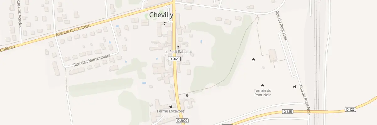 Plan du 8 Rue de Paris à Chevilly