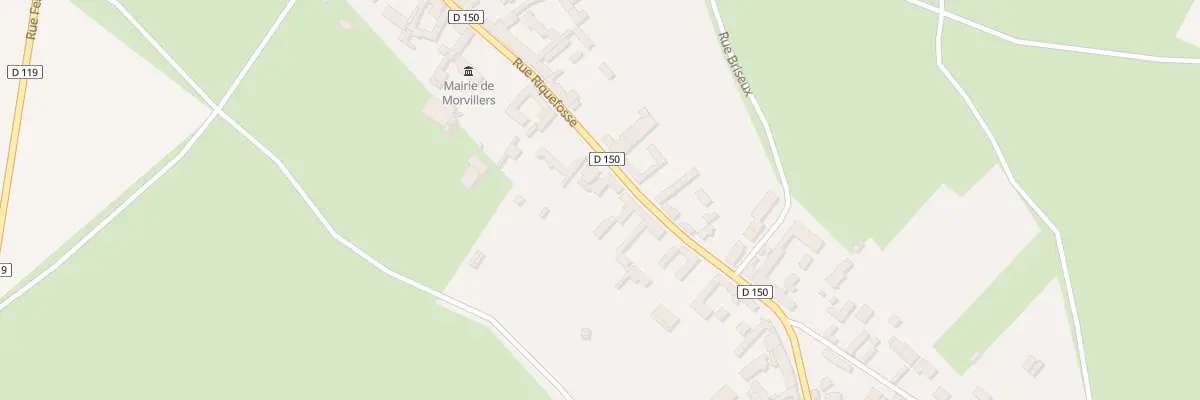 Plan du 46 Rue Riquefosse à Morvillers