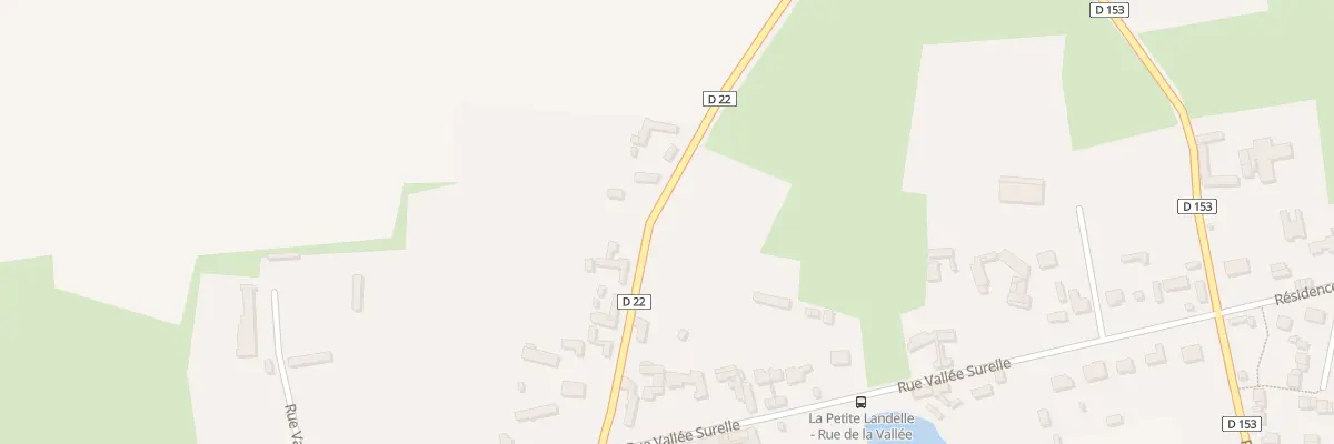Plan du 136 La Petite Landelle à Lalandelle