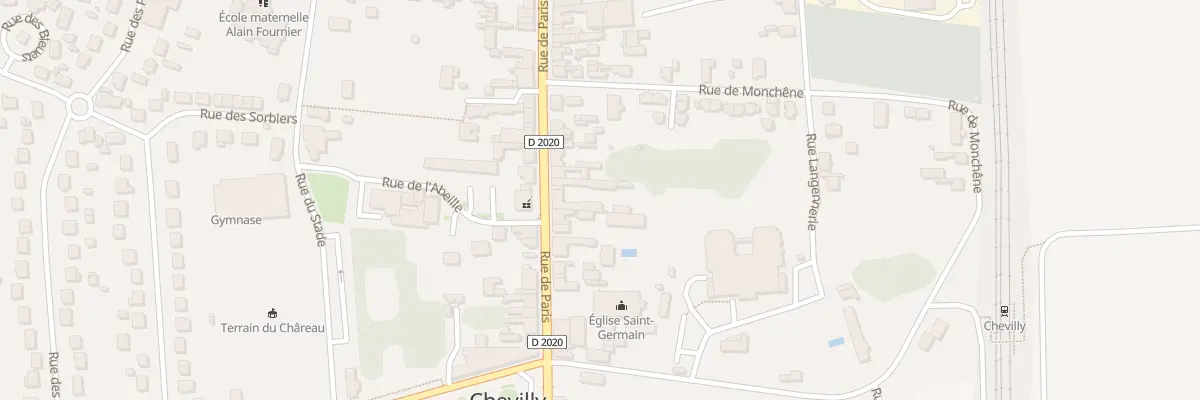 Plan du 46 Rue de Paris à Chevilly