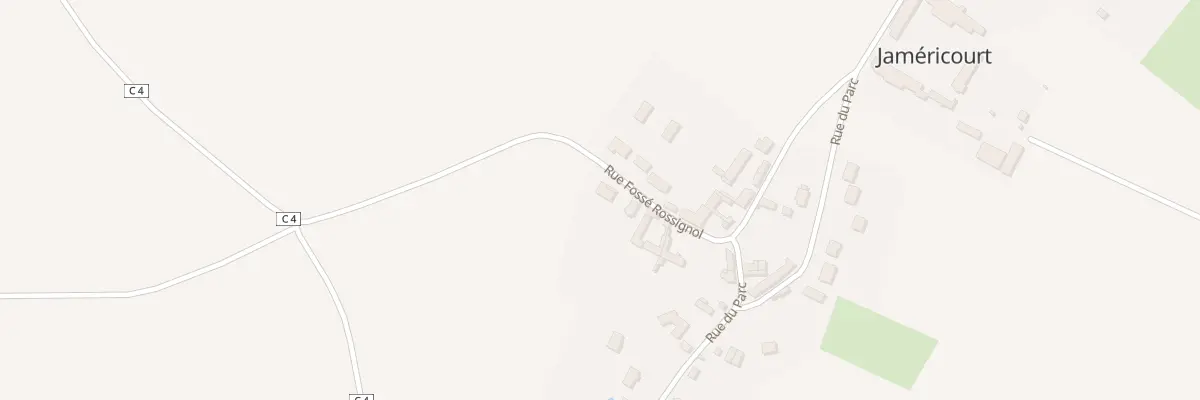 Plan du 11 Rue Fosse Rossignol à Jaméricourt