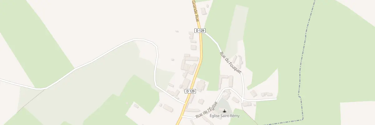 Plan du 3 Gr Grande Rue à Saint-Rémy-au-Bois