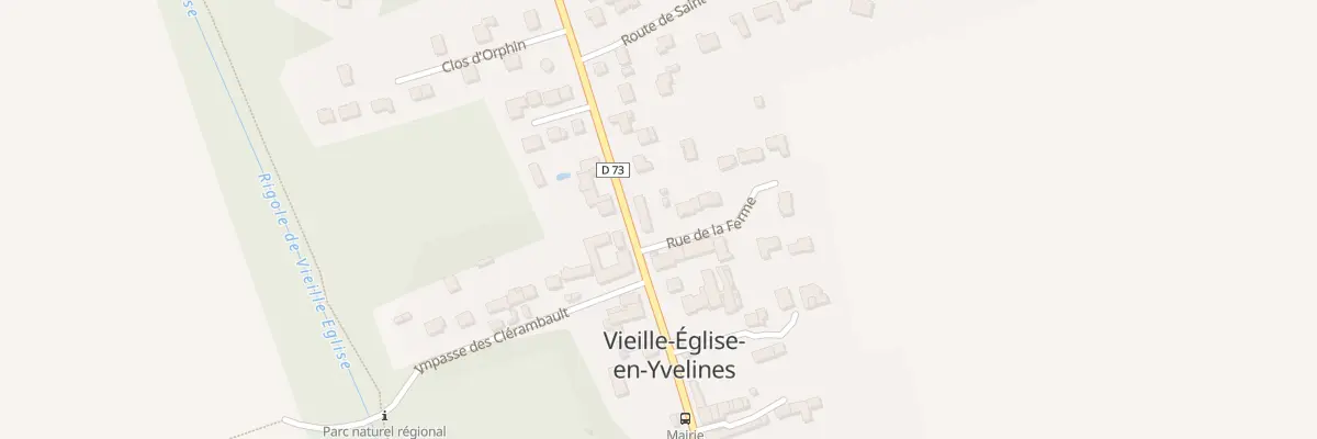 Plan du 19Q Rte de l’Etang de la Tour à Vieille-Église-en-Yvelines