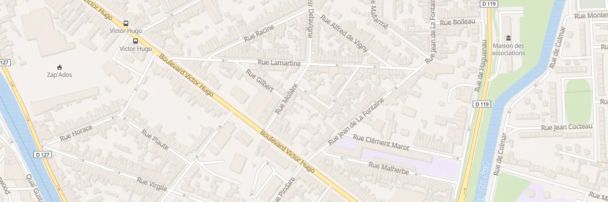 Plan du 41 Rue Alfred de Musset à Calais