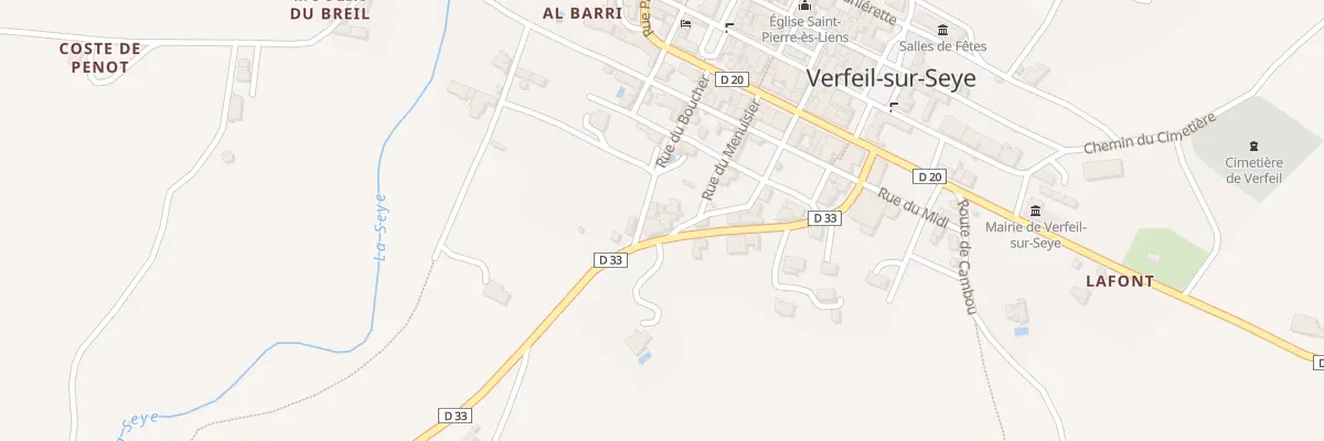 Plan du 5243 Al Barri à Verfeil