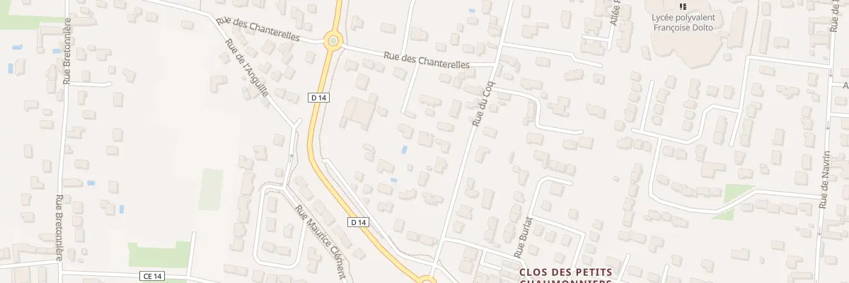 Plan du 420 Rue du Coq à Olivet
