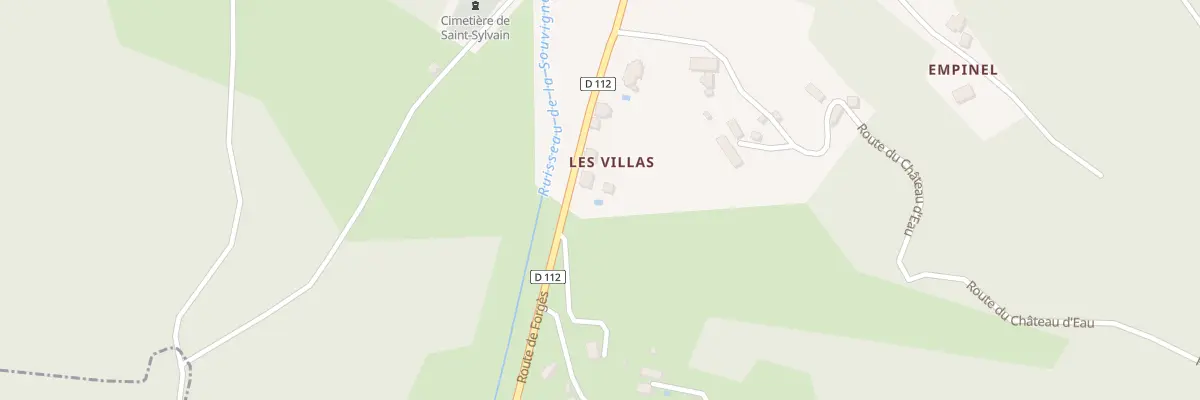 Plan du 5074 En Sarceix à Saint-Sylvain