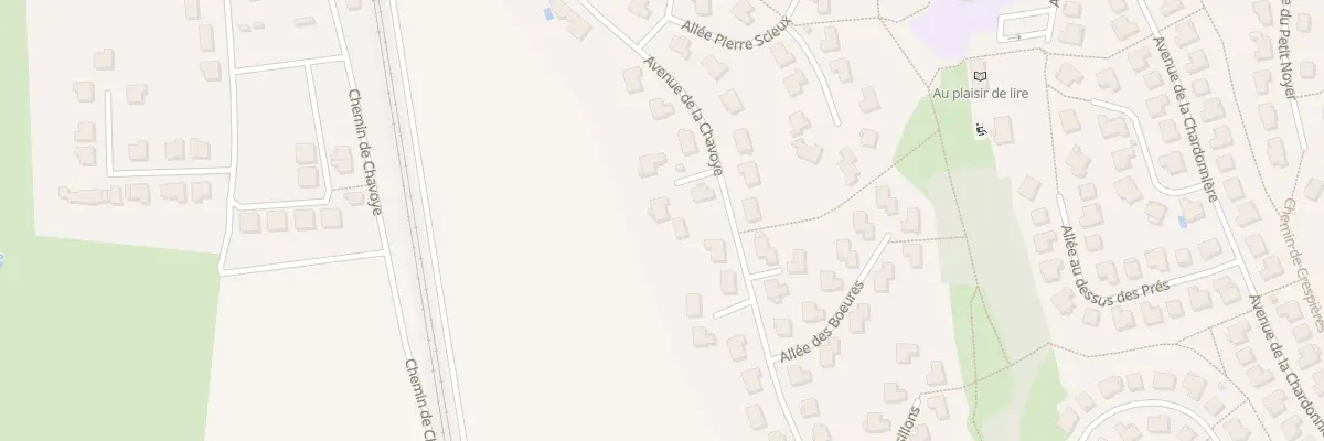 Plan du 12 Av de Chavoye à Mareil-sur-Mauldre