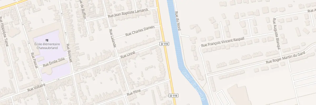 Plan du 66 Rue de Phalsbourg à Calais