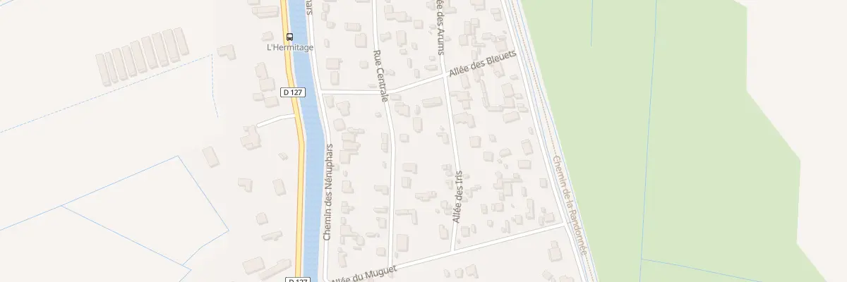 Plan du 575 Rue Centrale à Coulogne