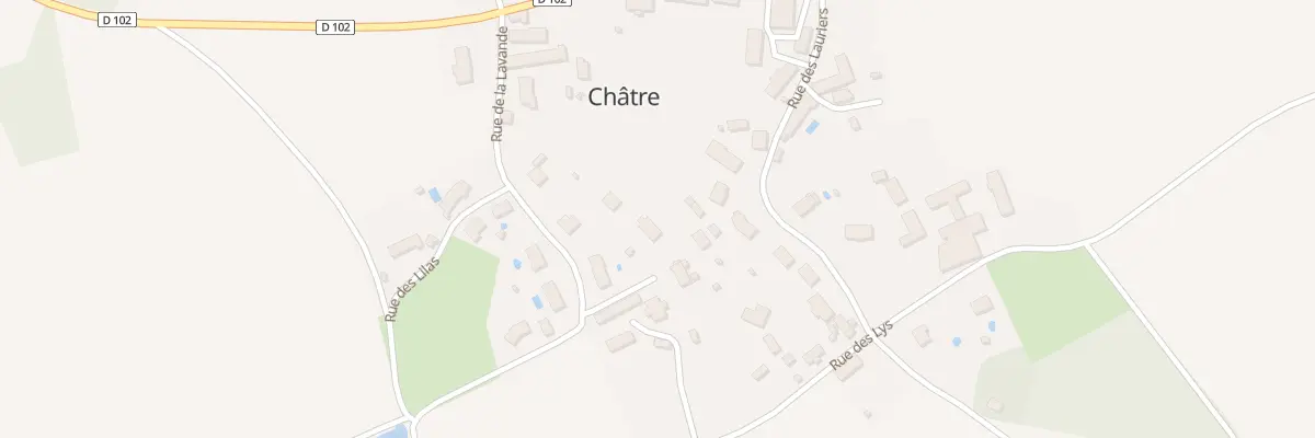 Plan du 5117 Chatre à Sassierges-Saint-Germain