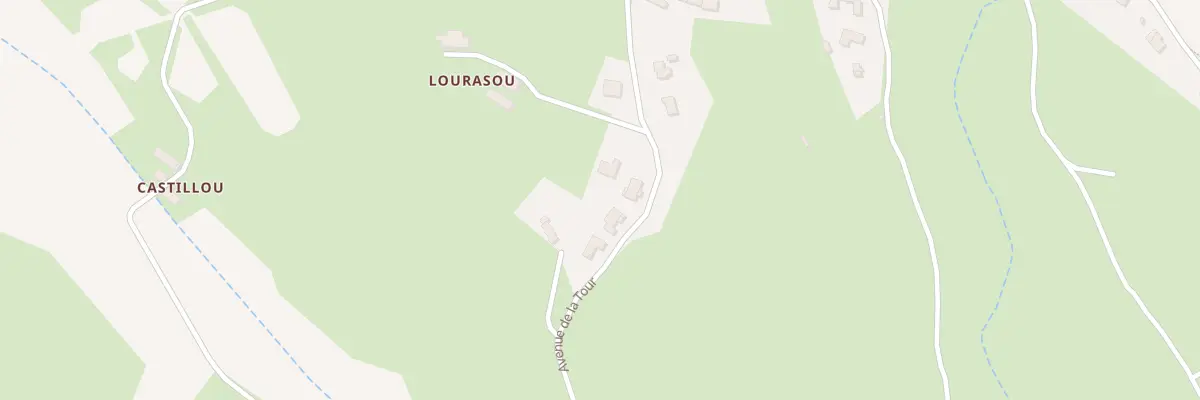 Plan du 274 Lourasou à Mas-Saintes-Puelles