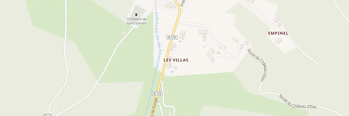 Plan du 5073 En Sarceix à Saint-Sylvain