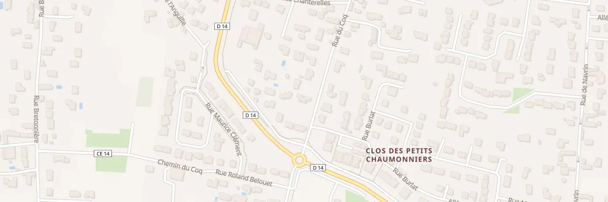 Plan du 482 Rue du Coq à Olivet
