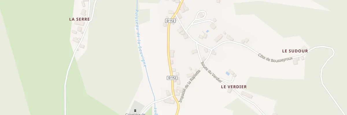 Plan du 5022 Le Bourg à Saint-Sylvain