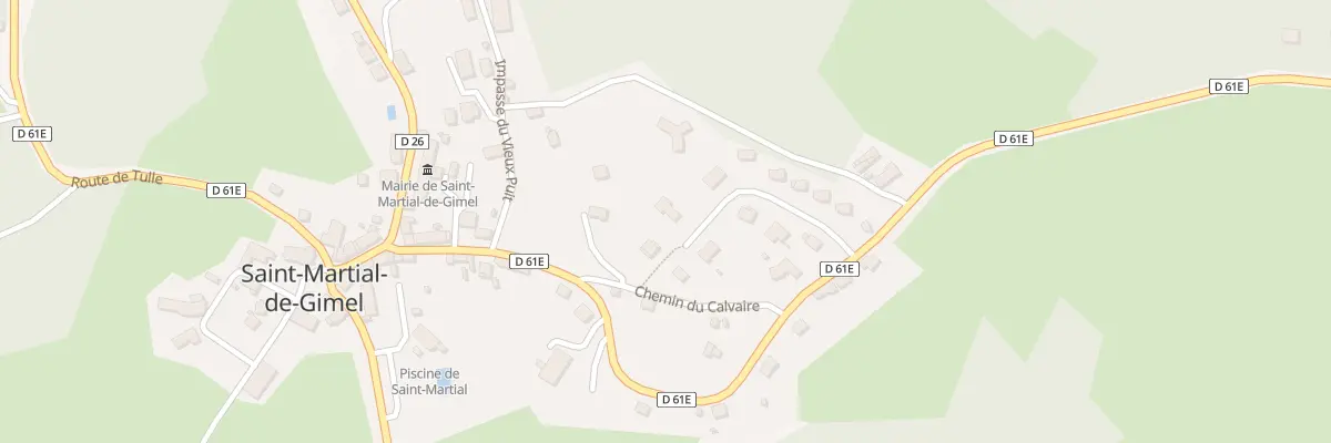 Plan du 5284 La Croix des Rameaux à Saint-Martial-de-Gimel