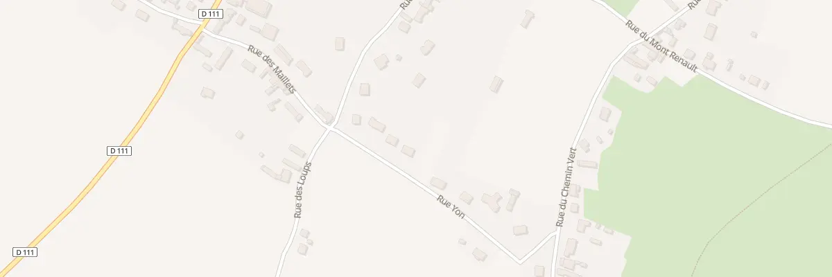 Plan du 10 Rue Yon à Crécy-en-Ponthieu