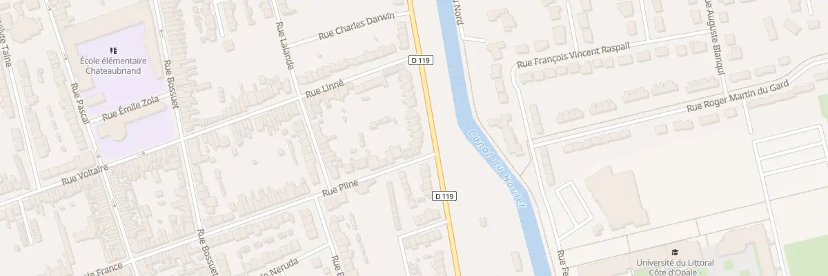 Plan du 82 Rue de Phalsbourg à Calais