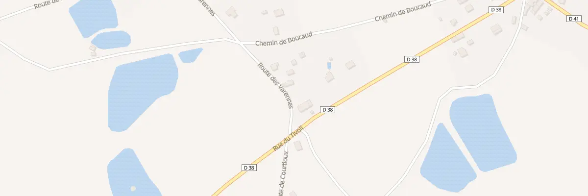 Plan du 1 Rte de Varennes à Mers-sur-Indre