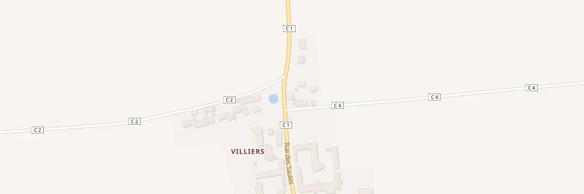 Plan du 1 Rue des Aubépines à Paray-Douaville
