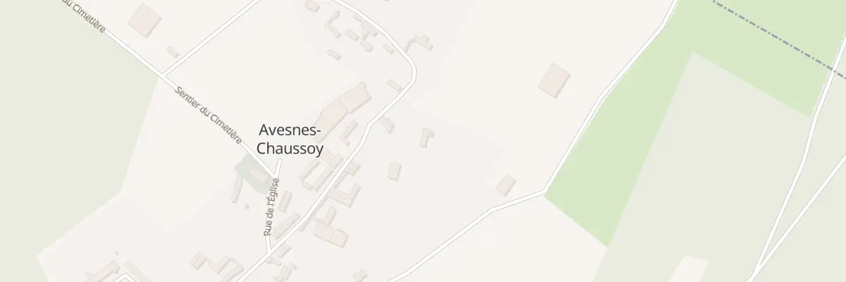 Plan du 15 Rue Principale à Avesnes-Chaussoy