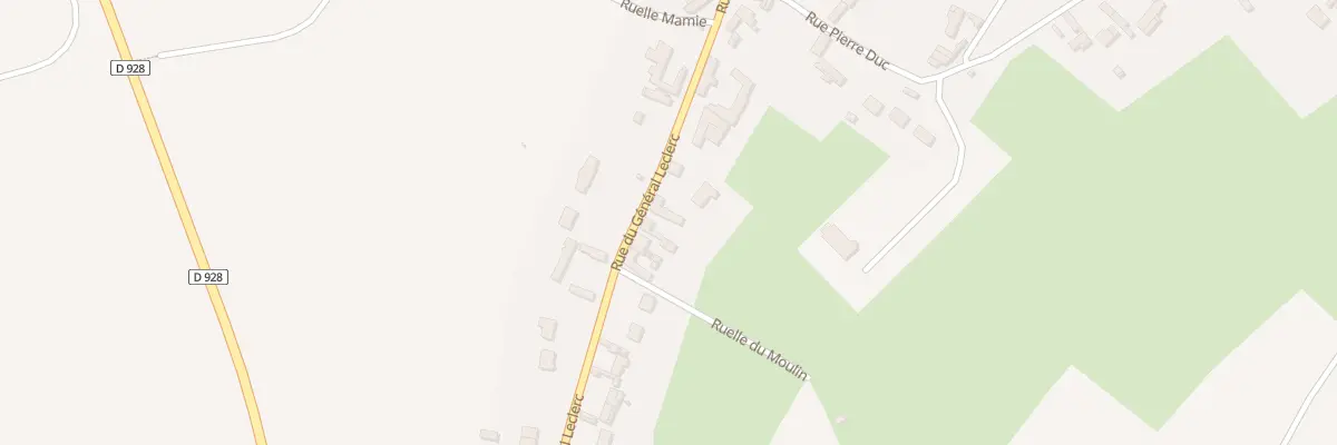 Plan du 20 Rue du Général Leclerc à Canchy