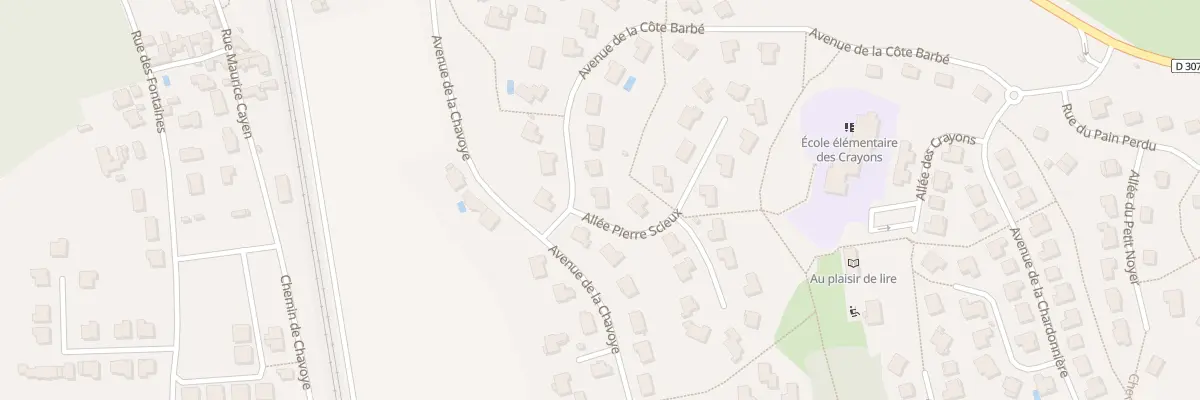 Plan du 2 Av de la Côte Barbé à Mareil-sur-Mauldre