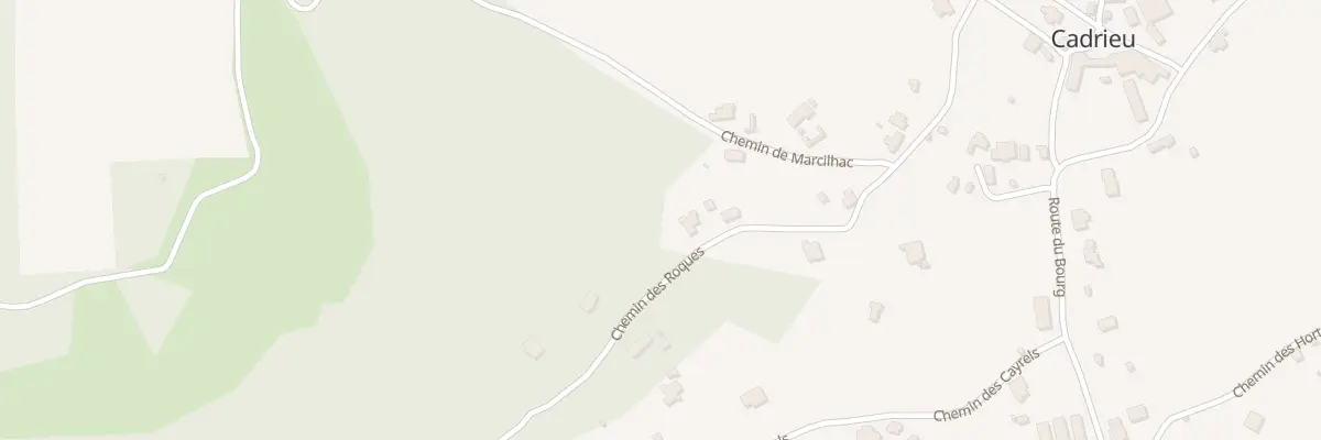 Plan du 5094F Les Roques à Cadrieu