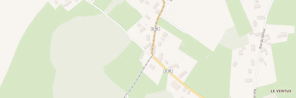 Plan du 1362 Rte du Ventu à Hermelinghen