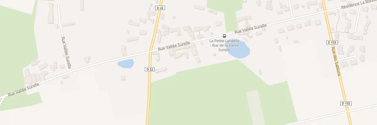 Plan du 14 Rue Vallee Surelle à Lalandelle