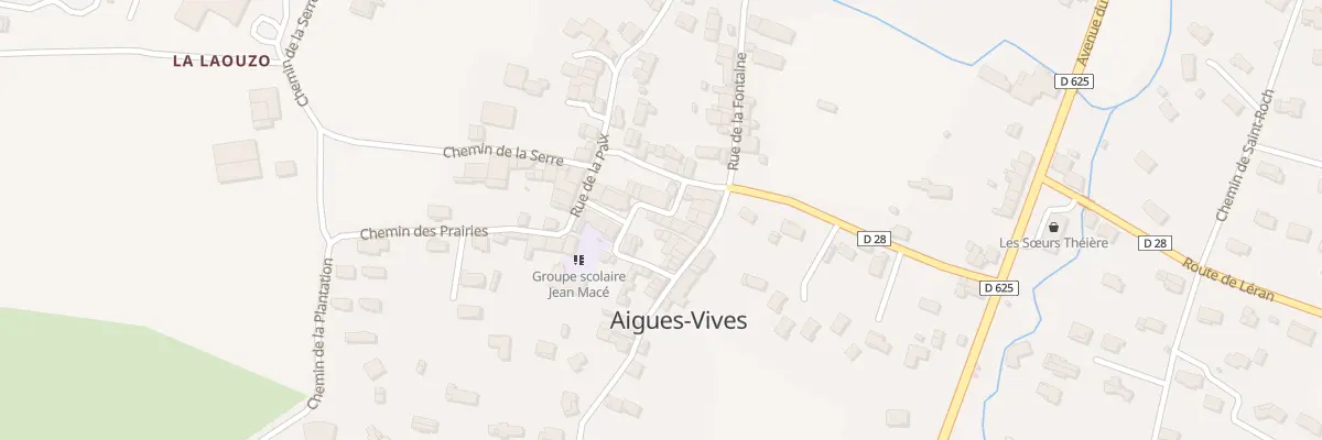 Plan du 10 Pl de l’Église à Aigues-Vives