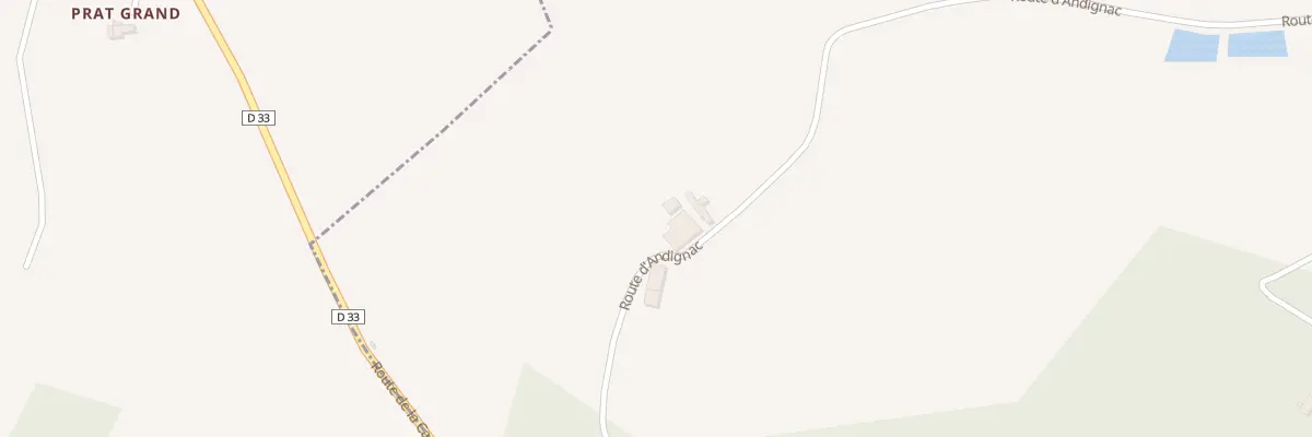 Plan du 2646 Rte d’Andignac à Vindrac-Alayrac