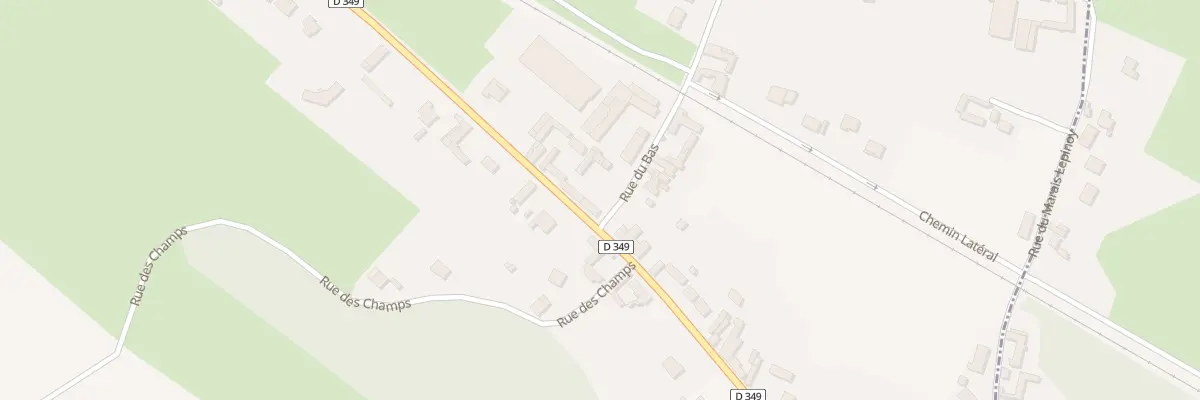 Plan du 1 Rue du Bas à Lespinoy