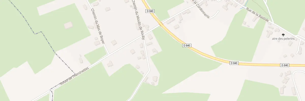 Plan du 5104 Moulin de Rouby à Rudelle