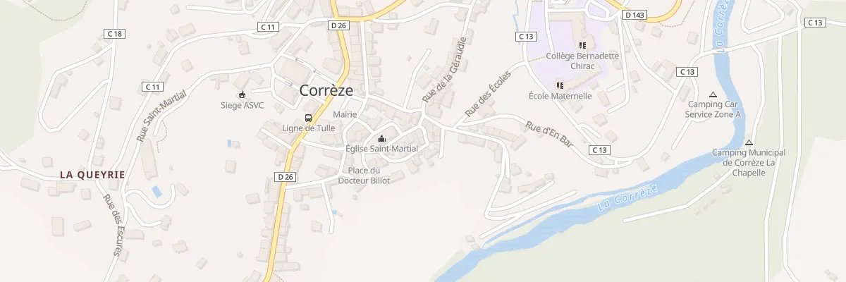 Plan du 5 Rue du Barry à Corrèze