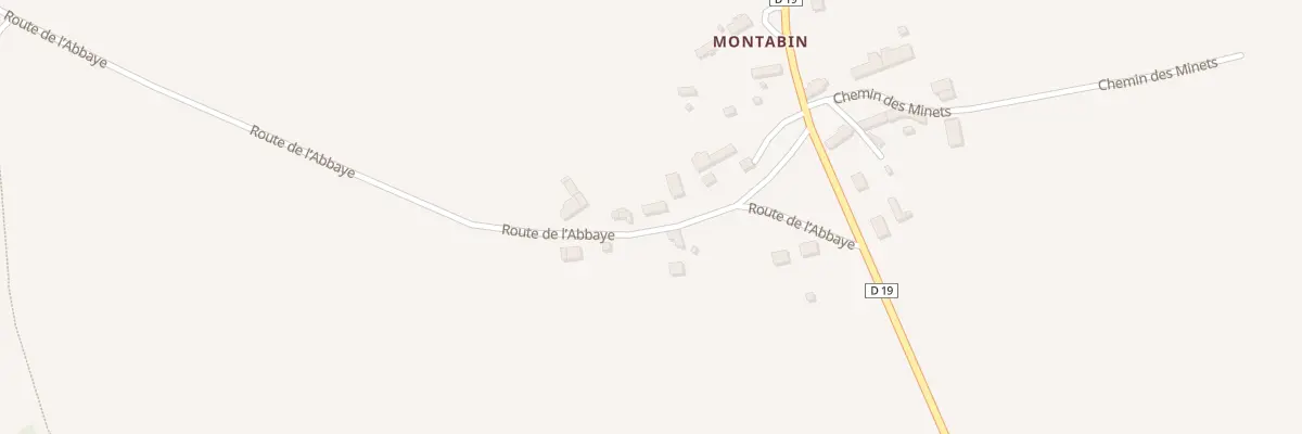 Plan du 5050 Montabin à Fougerolles