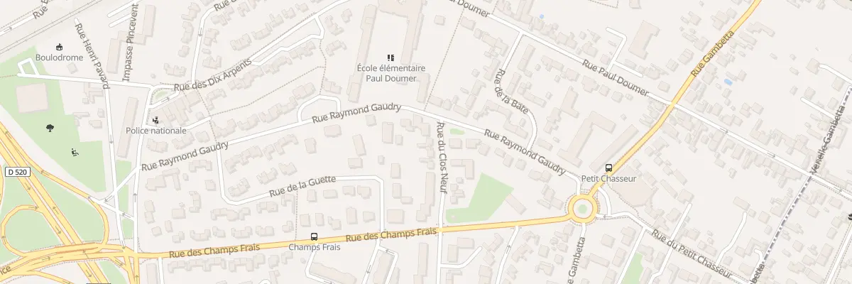 Plan du 2 Rue du Clos Neuf à Saint-Jean-de-la-Ruelle