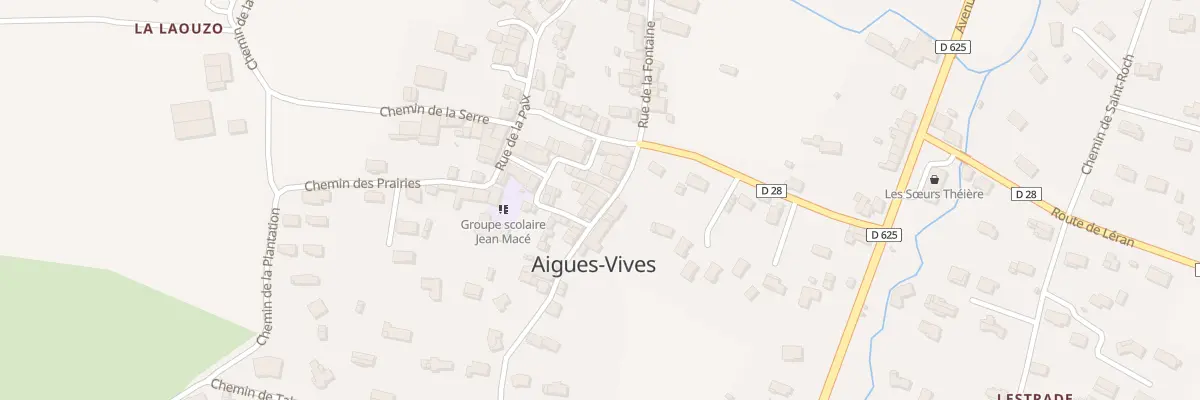 Plan du 10 Rue du Barry à Aigues-Vives