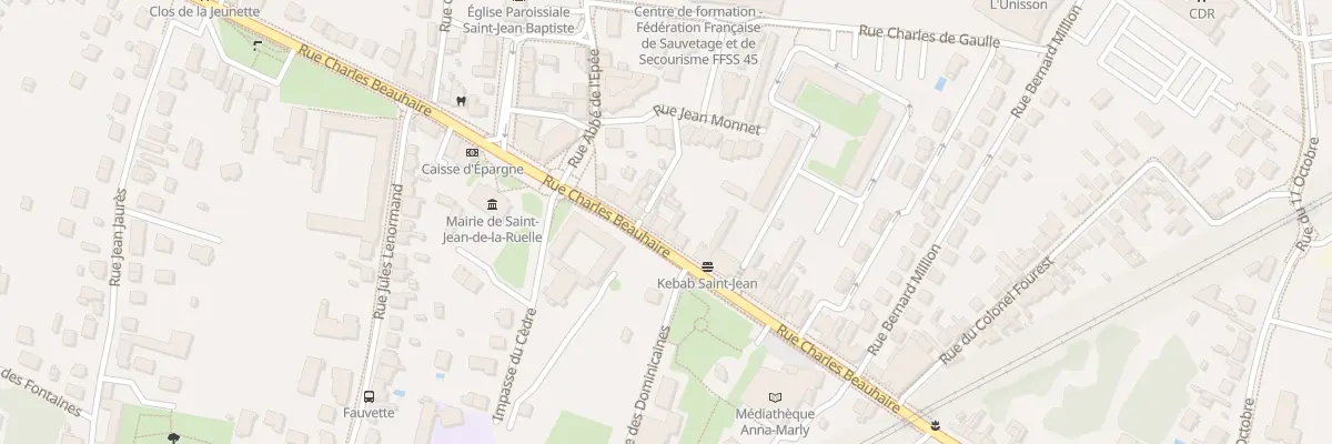 Plan du 74 Rue Charles Beauhaire à Saint-Jean-de-la-Ruelle
