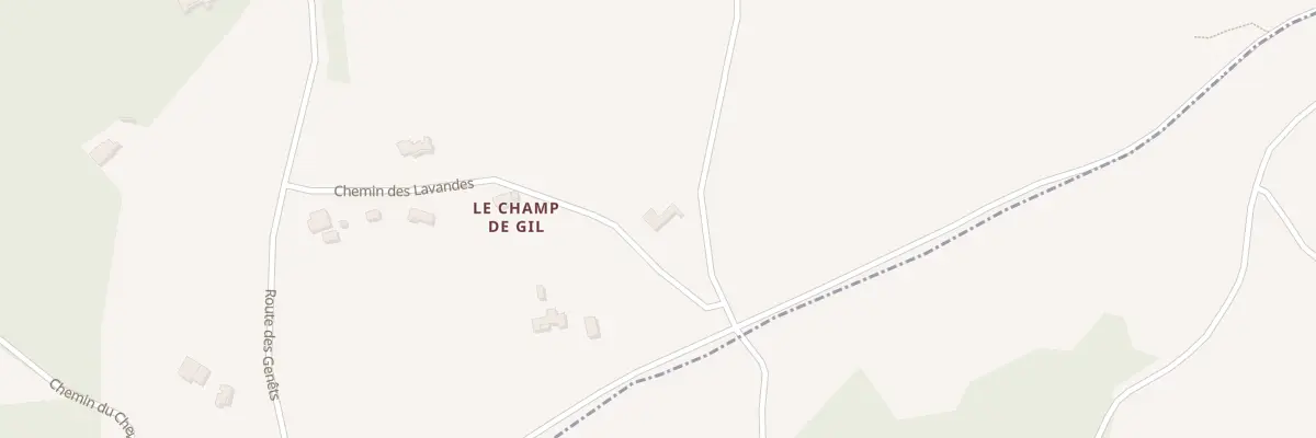 Plan du 5008 Le Champ de Gil à Alos