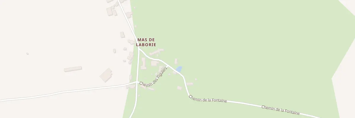 Plan du 5035F Mas de Laborie à Laramière